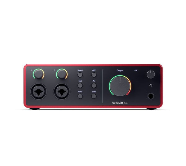 Focusrite Scarlett 4i4 4th Gen Audio Interface