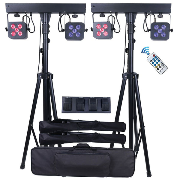QTX Stereo Twin PAR Bar Lighting Effect