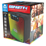 iDance GoParty 1 Rechargeable Bluetooth® Speaker with Disco Lights ~ 5W