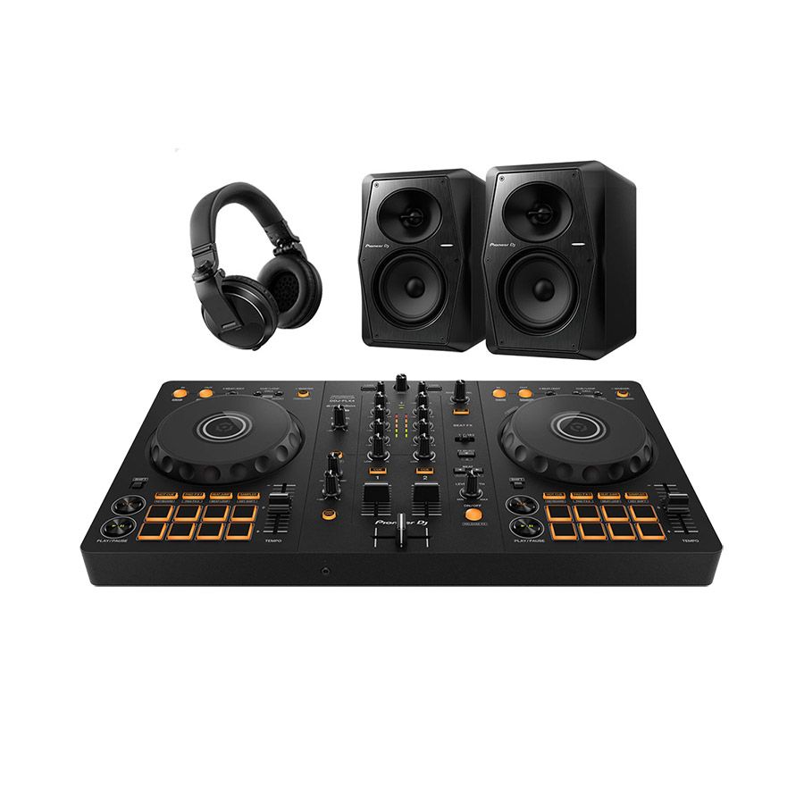 Pioneer DJ DDJ-400 Rekordbox DJ Controller + DM-40D DJ Package