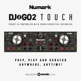 NUMARK DJ2GO2 TOUCH Portable DJ Controller