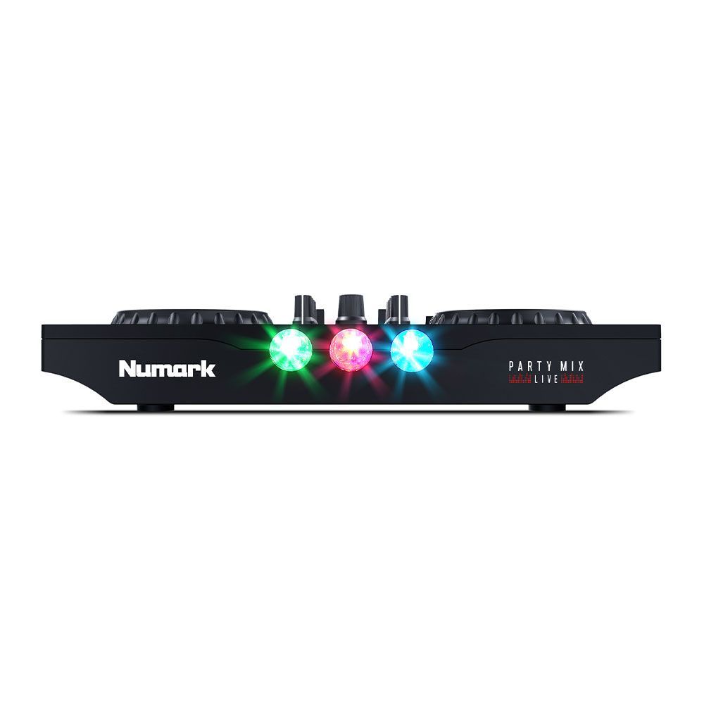 Numark Party Mix MK2 and Mackie CR3X Speaker DJ Equipment Package THEDJWAREHOUSE