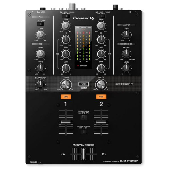 Pioneer DJM-250MK2 DJ Mixer with Effects