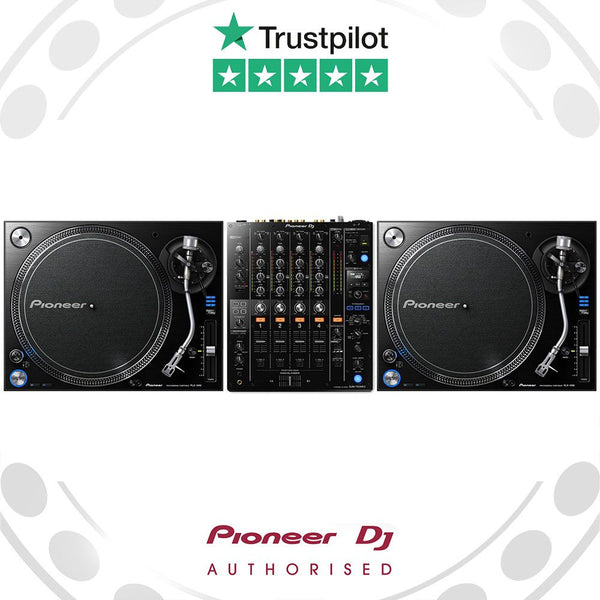 Pioneer PLX-1000 DJ Turntable and DJM-750mk2 Mixer Package Deal