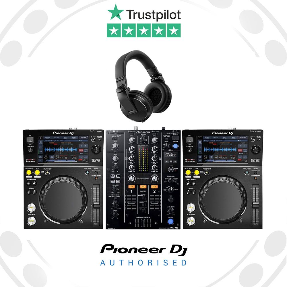 Pioneer XDJ-700 DJ Equipment Package