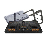Pioneer DJ DDJ-FLX4, Decksaver Cover and Laptop Stand Package Deal