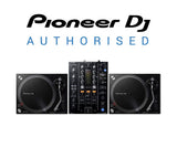 Pioneer DJ PLX-500 Turntable and DJM-450 Mixer Package