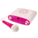 Easy Karaoke 'Girls Night In' Bluetooth® Party Machine + 1 Microphone & CD