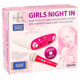 Easy Karaoke 'Girls Night In' Bluetooth® Party Machine + 1 Microphone & CD