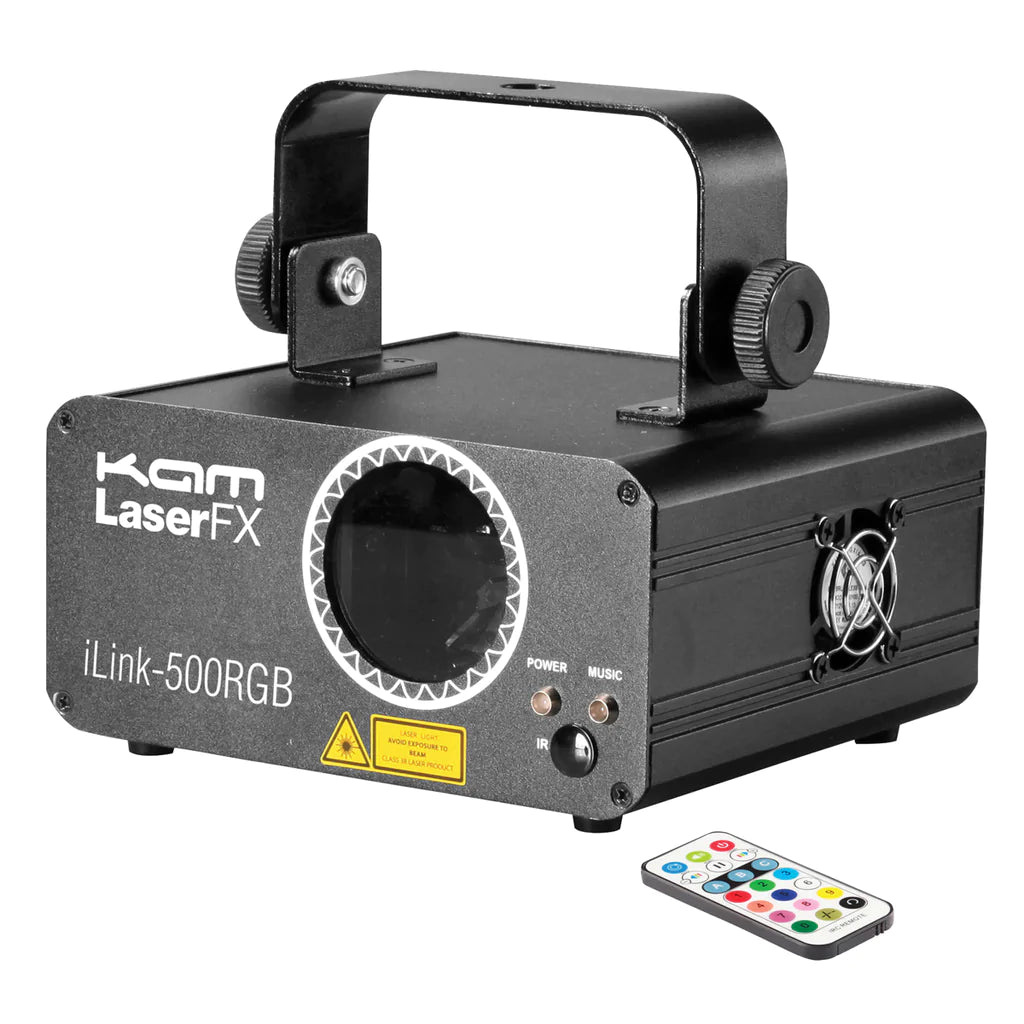Kam iLink 500RGB Laser Light ~ 300mW Multi-Colour – THEDJWAREHOUSE