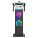 iDance 6-in-1 Wireless Karaoke Speaker with Disco Ball + 2x Disco LED Rings