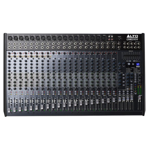 Alto Live 2404 24-Channel / 4-Bus Mixer with Dynamic Control
