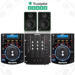 Numark NDX500, M101 and Mackie CR4-X Pro DJ Package