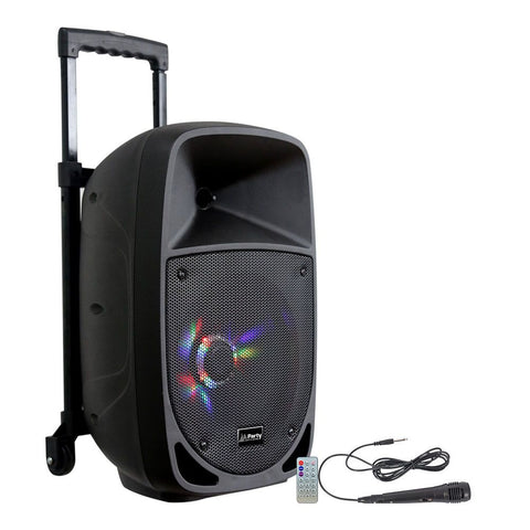 Party Light & Sound PARTY-8LED Battery-Powered, Standalone Sound System