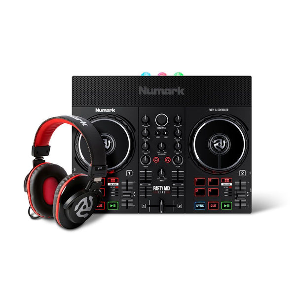 Numark Party Mix Live Bundle - Complete DJ Setup 