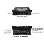 Denon DJ SC6000M PRIME Professional Motorised DJ Media Player